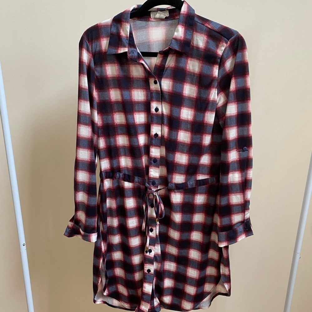 Passport Flannel dress